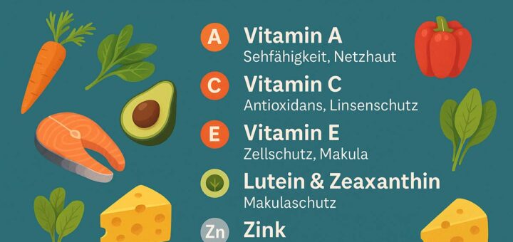 Augenvitamine: Diese Nährstoffe stärken deine Sehkraft